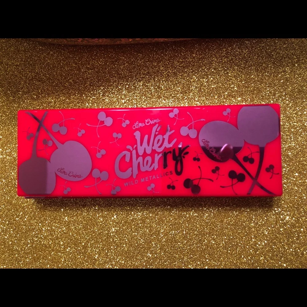 BNIB Lime Crime Wet Cherry Wild Metallics Palette